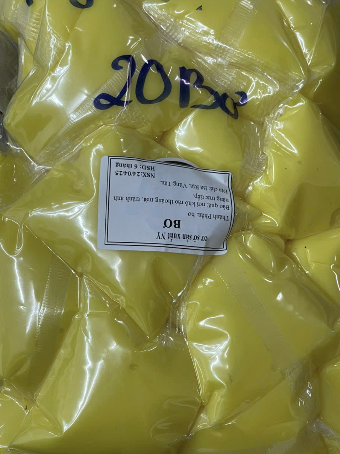 Bơ trứng gà 2kg